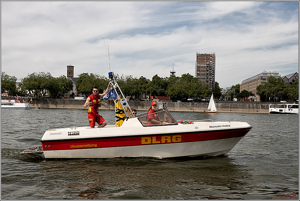 100 Jahre Rheinwoche 2022 - 1. Wettfahrt Porz - Hitdorf, 03.06.2022,